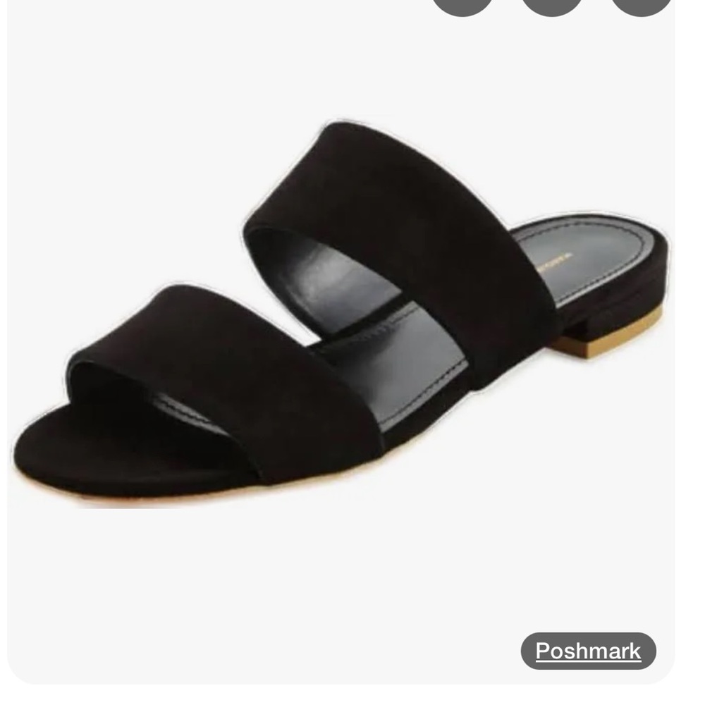 Mansur Gavriel Black Minimalist Sandals
